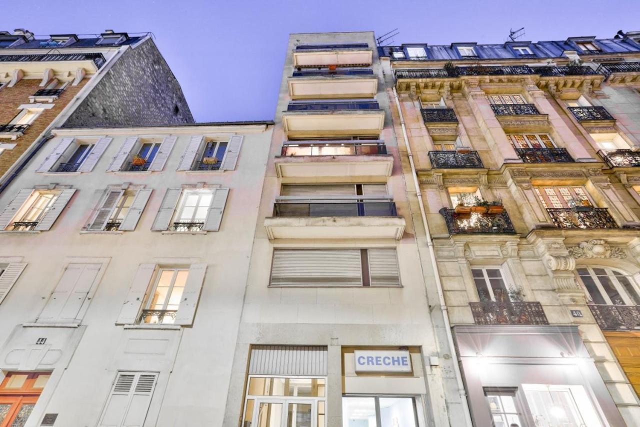 Appartamento Cozy Studio With Small Balcony For 2 In Montmartre Parigi